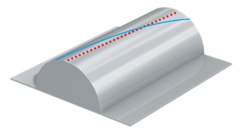 Problems in deformation measurement using a profile measurement system