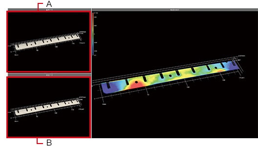 Advantage 2: Measurement data can be compared with reference data