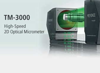 TM-3000 High-Speed 2D Optical Micrometer