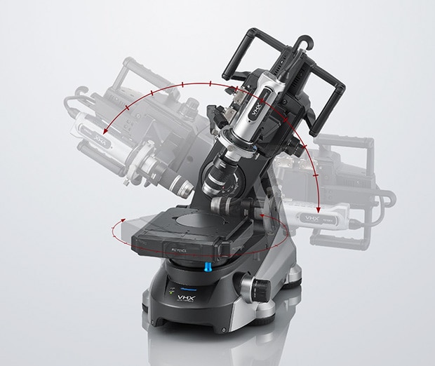 Free-angle observation system and high-accuracy XYZ motorized stage