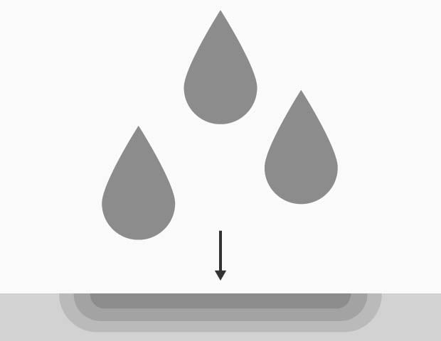 Dyes soak into an object to color it.