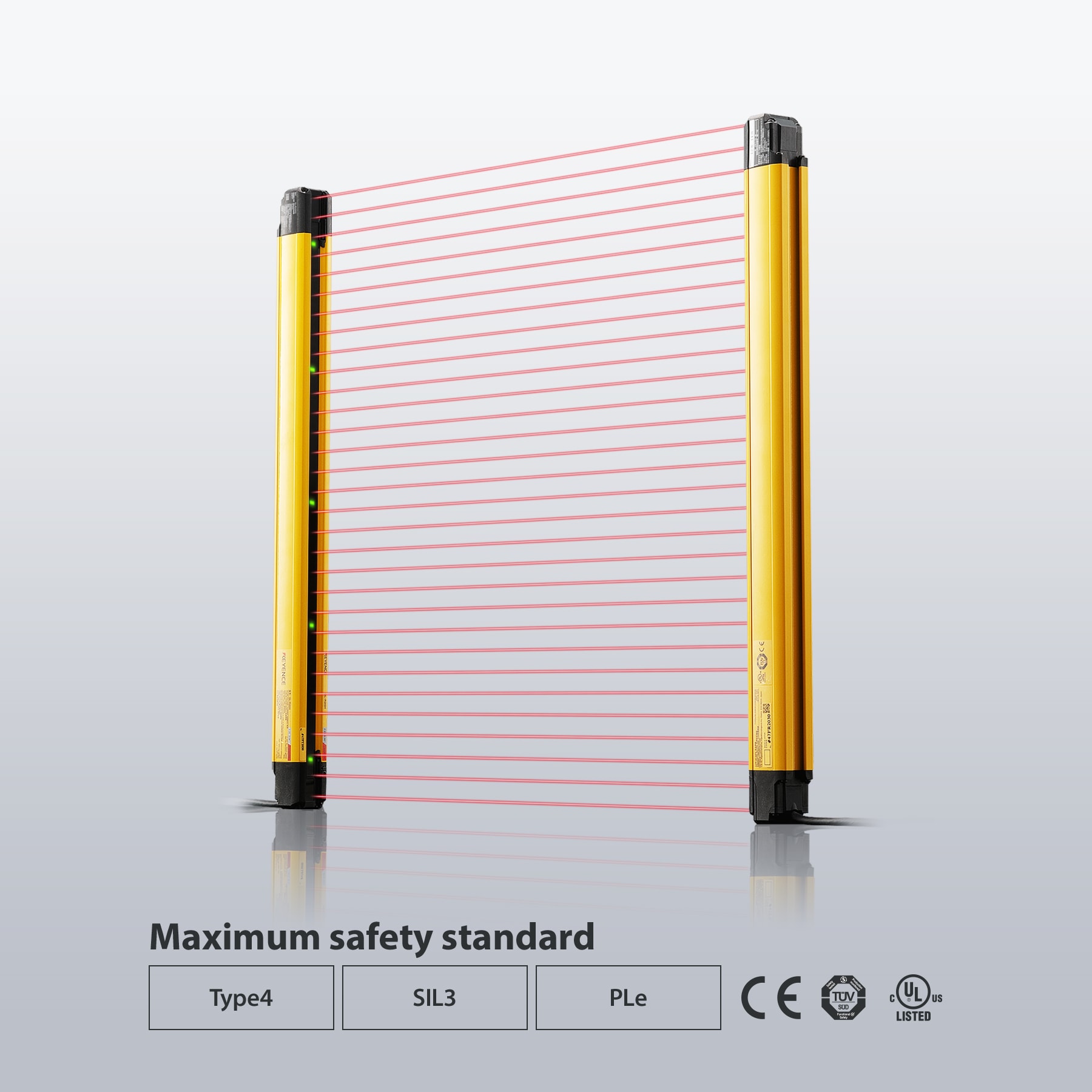 Safety Light Curtain - SL-V series | KEYENCE America