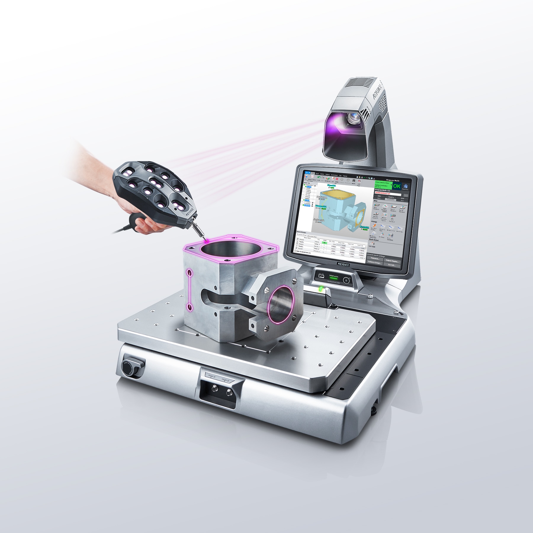 Handheld Probe Coordinate Measuring Machine - XM series | KEYENCE America