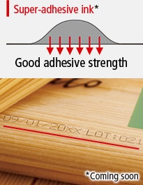 Super-adhesive ink