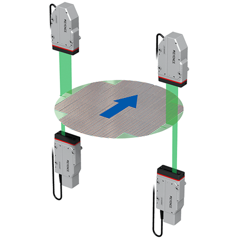 Inline 100% inspection of wafer outer diameters