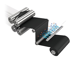 Adhesion of Foreign Particles and Electric Shock of Workers During Material Winding