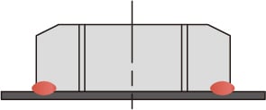 Solid projection welding - After welding