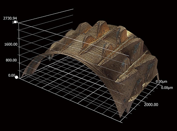 Example of 3D measurement