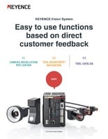 CV-X Series Easy to use functions based on direct customer feedback