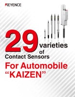 29 varieties of Contact Sensors For Automobile “KAIZEN”