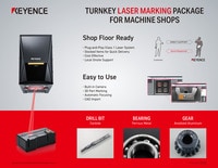 TURNKEY LASER MARKING PACKAGE FOR MACHINE SHOPS