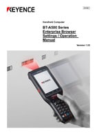 BT-A500 Series Enterprise Browser Setup and Operation Manual