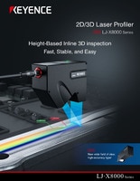 High-speed 2D Laser Profiler - LJ-V7000 series | KEYENCE America