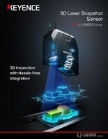 LJ-S8000 Series 3D Laser Snapshot Sensor Catalog