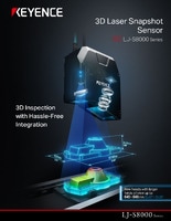 LJ-S8000 Series 3D Laser Snapshot Sensor Catalog