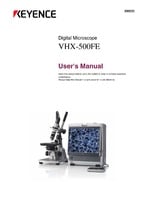 VHX-500FE Series User's Manual (English)