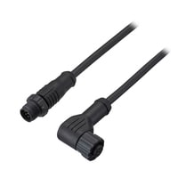 OP-88994 - Connection Cable M12 female 8-pin - M12 male 5-pin  Chemicalresistant PVC 2 m